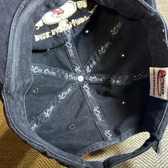 Vintage NASCAR Dale Earnhardt Jr Budweiser 2000 Strapback Hat Cap Black - Picture 12 of 12